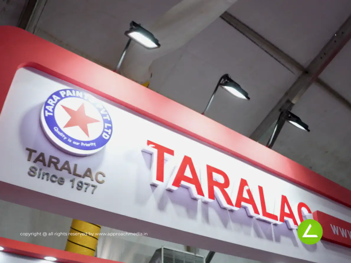 Paint & Lacquer Exhibition Stall Design at Dahej Expo — Taralac — photo 3