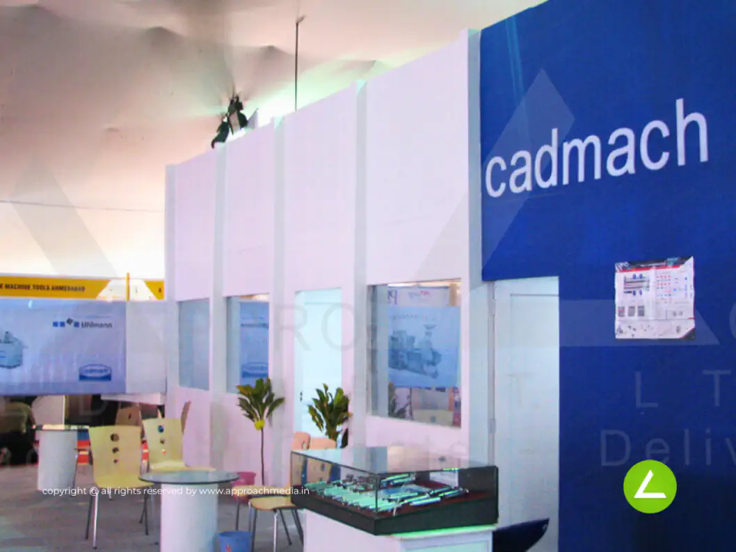 Pharma Machinery Exhibition Stall Design at Pharma Conference Ahmedabad 2009 — Cadmach 2009 — photo 3