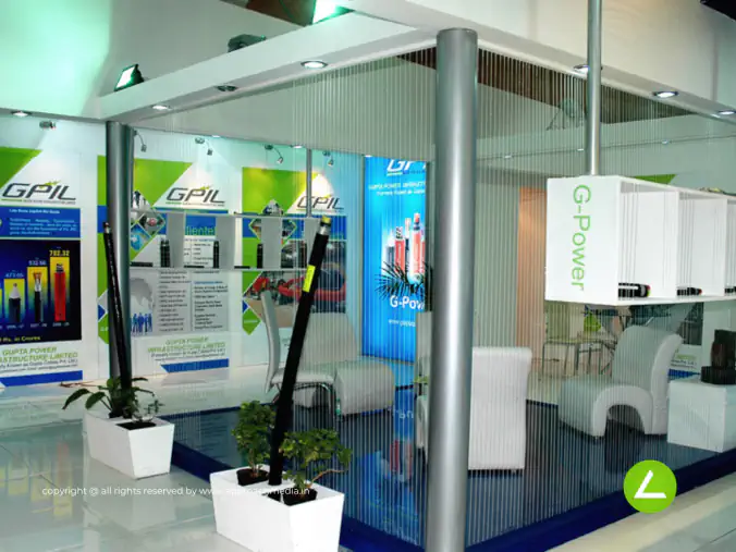 Electrical Cables Exhibition Stall Design at ELECRAMA 2010 Mumbai — Gupta Power Infrastructure 2010 — photo 2