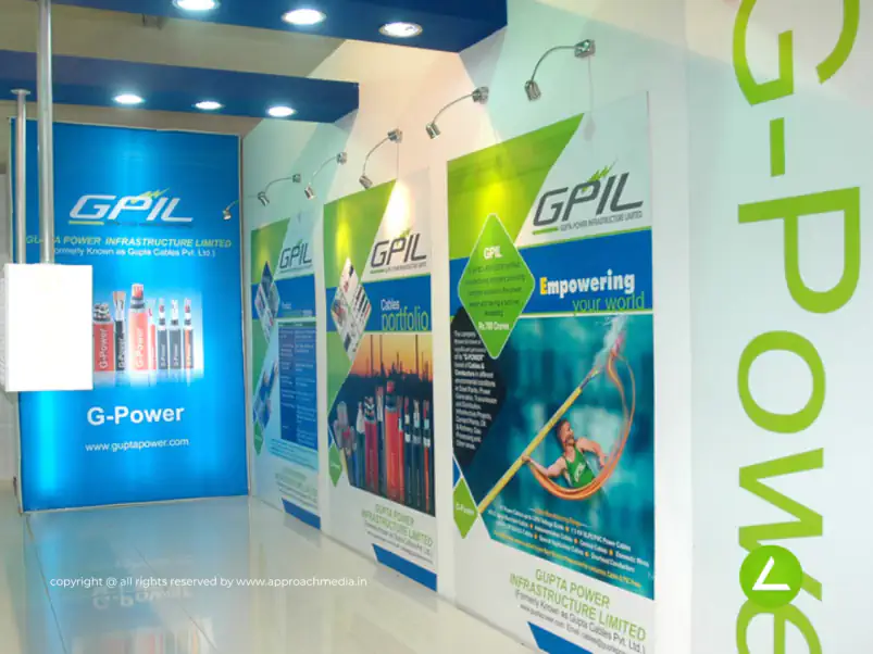 Electrical Cables Exhibition Stall Design at ELECRAMA 2010 Mumbai — Gupta Power Infrastructure 2010 — photo 3