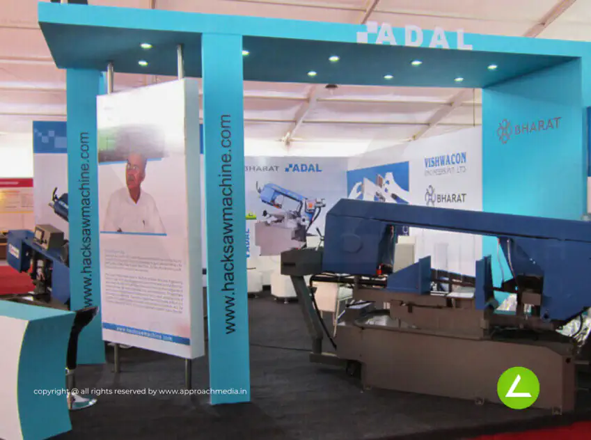 Machine Tools Exhibition Stall Design at Engimach 2010 Ahmedabad — Vishwacon 2010 — photo 2