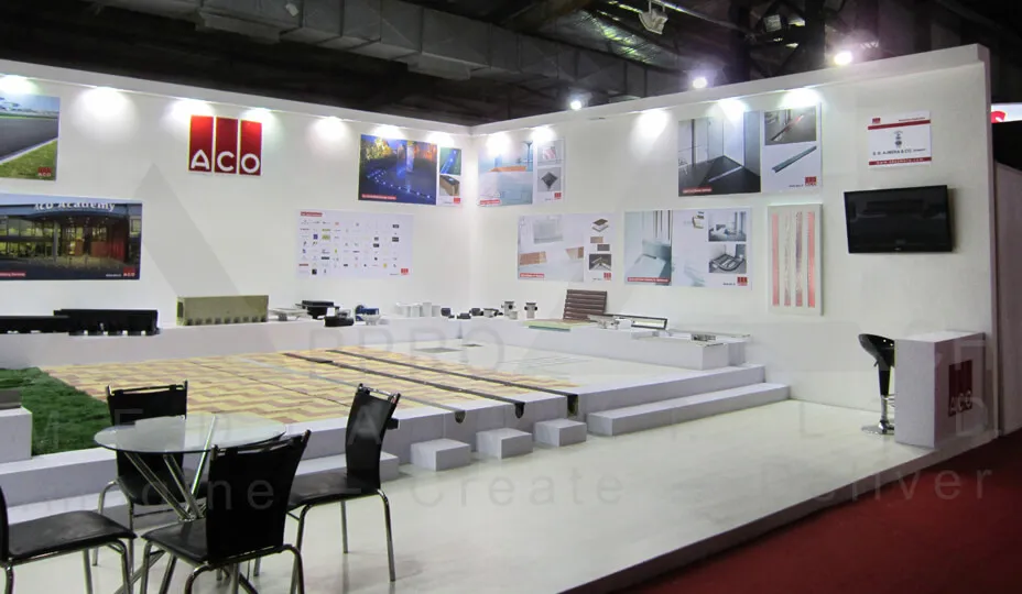 Drainage Solutions Exhibition Stall Design at IMTEX Bangalore — Aco 2011 — photo 3