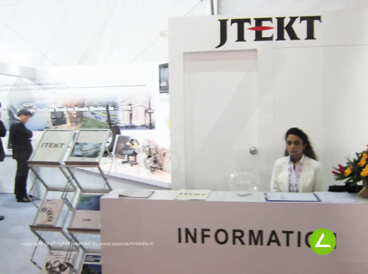 Automotive Components Exhibition Stall Design at Auto Expo 2012 New Delhi — JTEKT 2012 — photo 3