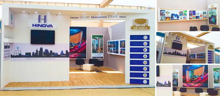 Real Estate Exhibition Stall Design at Surat Property Show 2013 — Hindva 2013 — photo 2