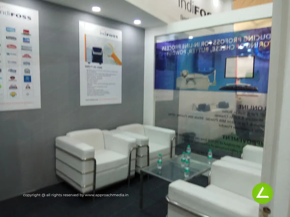 Dairy Analysis Exhibition Stall Design at Dairy Expo 2016 Hyderabad indiFOSS — indiFOSS 2016 — photo 3