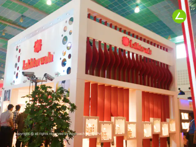 Gold Jewellery Exhibition Stall Design at GGJS 2016 Gandhinagar Lakhtarwala — Lakhtarwala Jewellers 2016 — photo 2