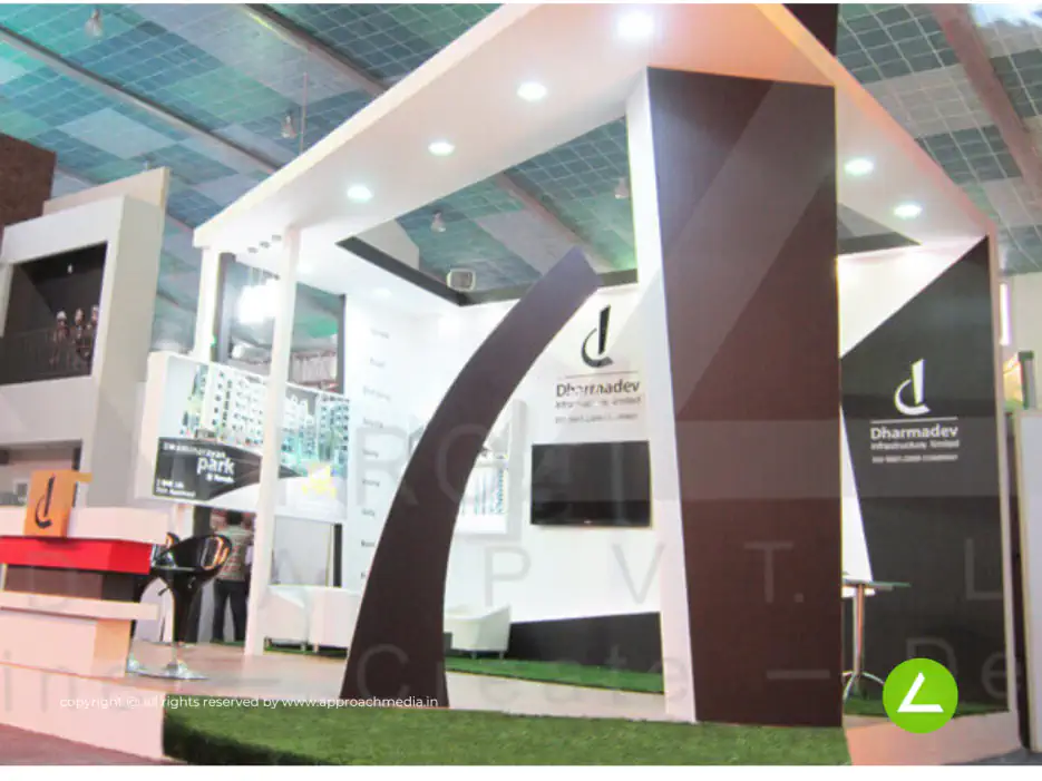 Real Estate Exhibition Stall Design at GIHED 2016 Ahmedabad Dharmadev — Dharmadev 2016 — photo 3