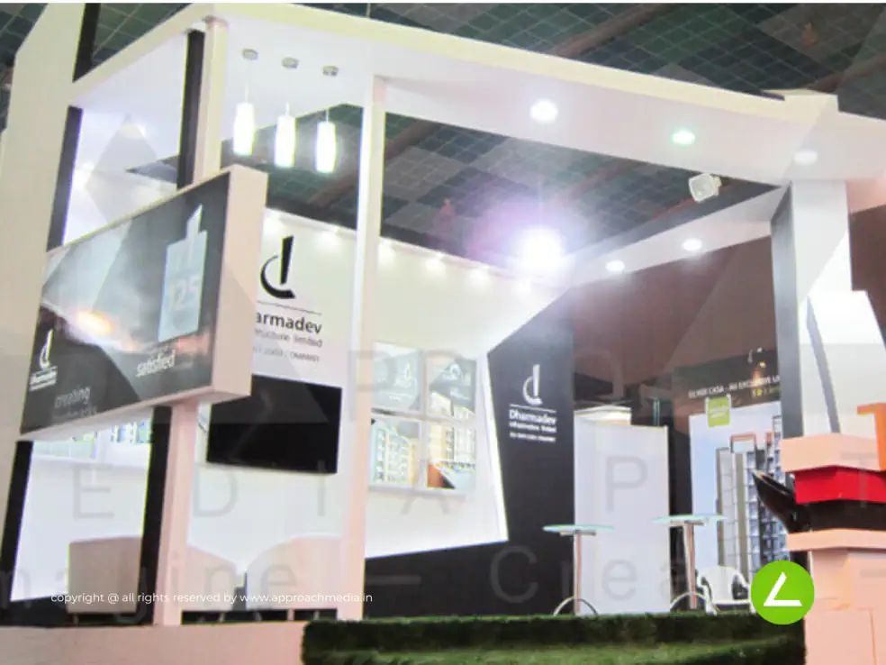 Real Estate Exhibition Stall Design at GIHED 2016 Ahmedabad Dharmadev — Dharmadev 2016 — photo 4