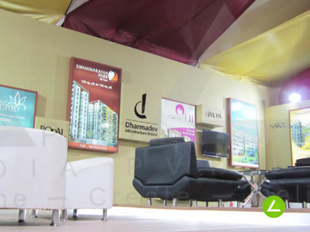 Real Estate Pavilion Stall Design at GIHED 2016 Ahmedabad Dharmadev — Dharmadev 2016 — photo 2