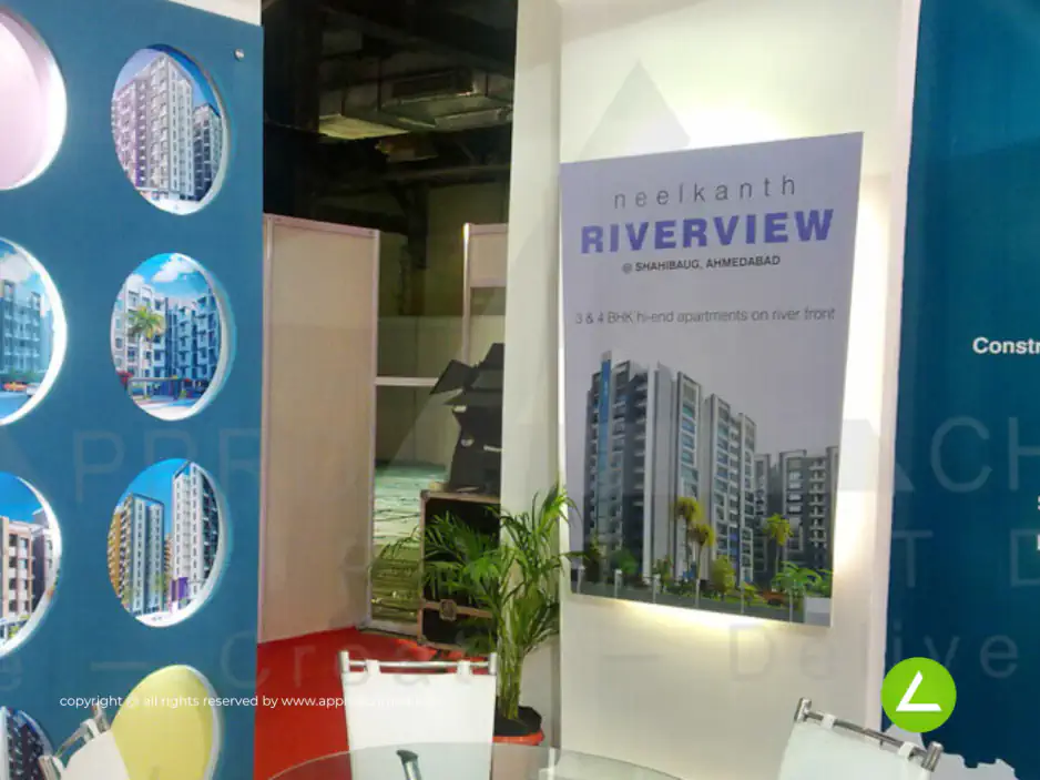 Residential Project Exhibition Stall Design at GIHED 2016 Ahmedabad Dharmadev City — Dharmadev (City) 2016 — photo 2