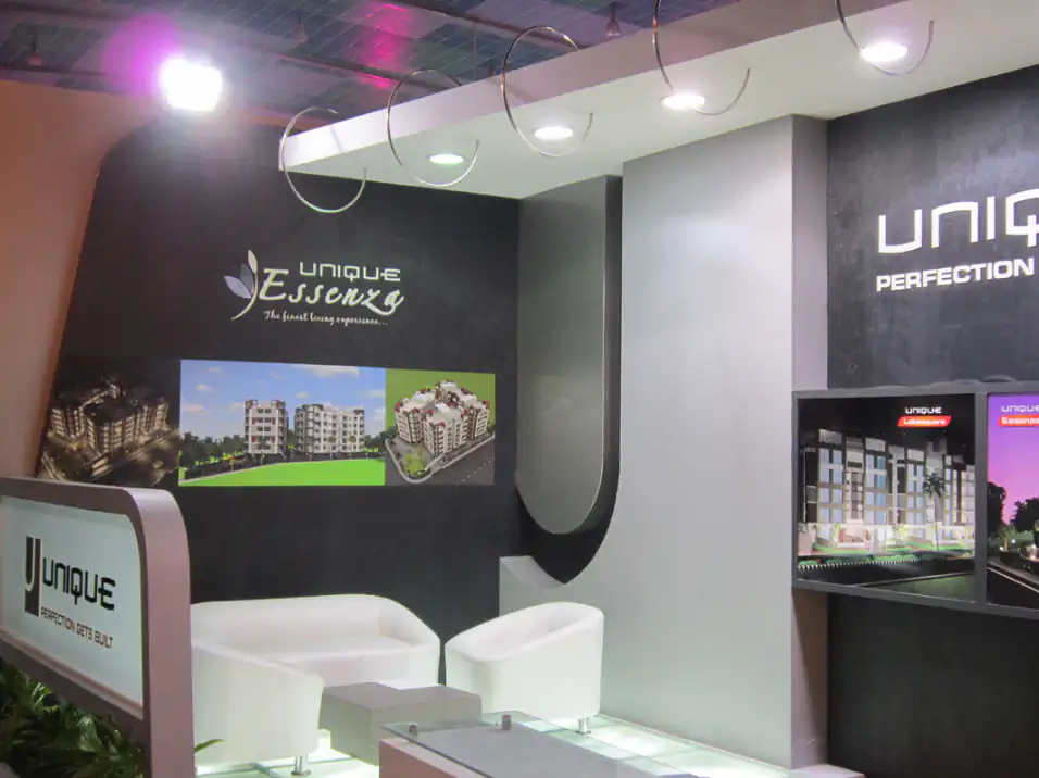 Real Estate Exhibition Stall Design at GIHED 2016 Ahmedabad Unique — Unique 2016 — photo 2