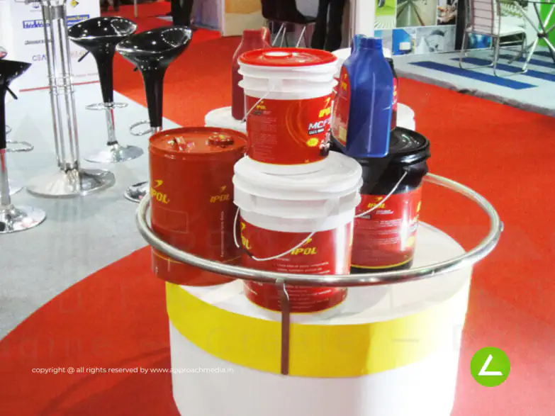 Industrial Lubricants Exhibition Stall Design at IMPEX 2016 Mumbai SAH Petroleum — SAH Petroleum 2016 — photo 2