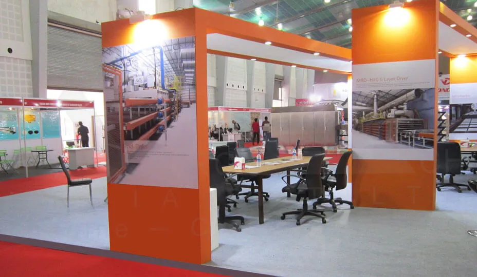 Ceramic Tile Exhibition Stall Design at Indian Ceramic 2016 Mumbai — Modena 2016 — photo 2