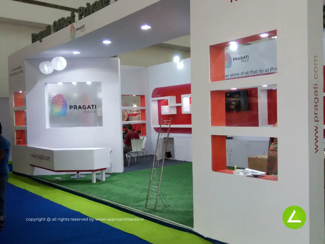 Commercial Printing Exhibition Stall Design at Print Pack Expo 2016 New Delhi Pragati Offset — Pragati Offset 2016 — photo 2