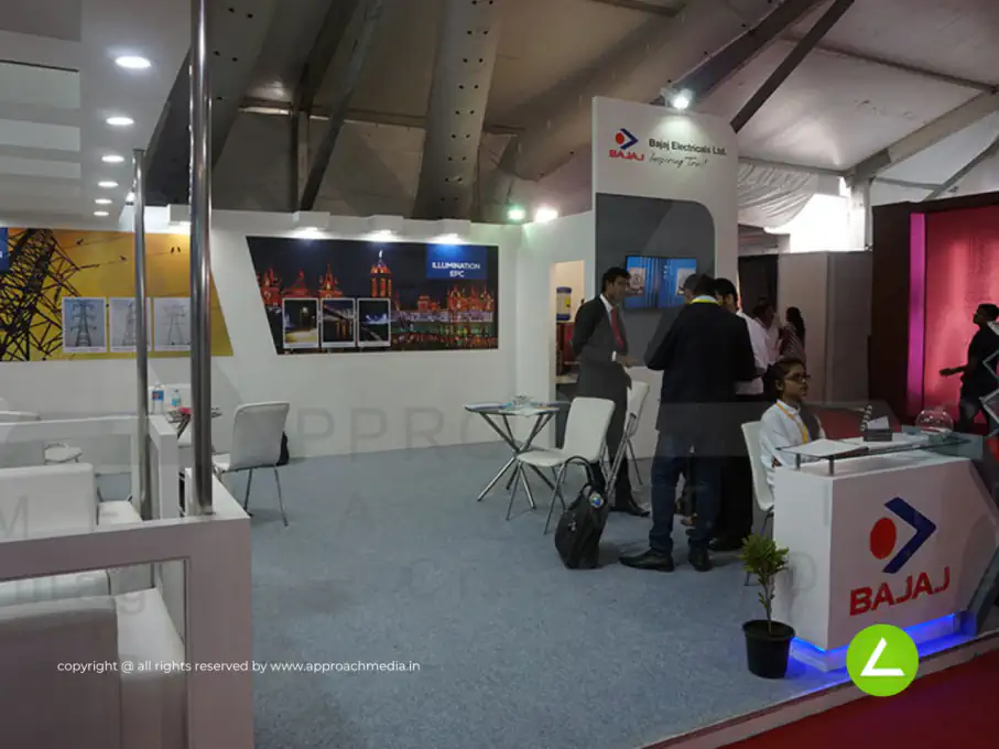 Electrical Products Exhibition Stall Design at Switch Global Expo 2016 Vadodara Bajaj — Bajaj Electricals 2016 — photo 2
