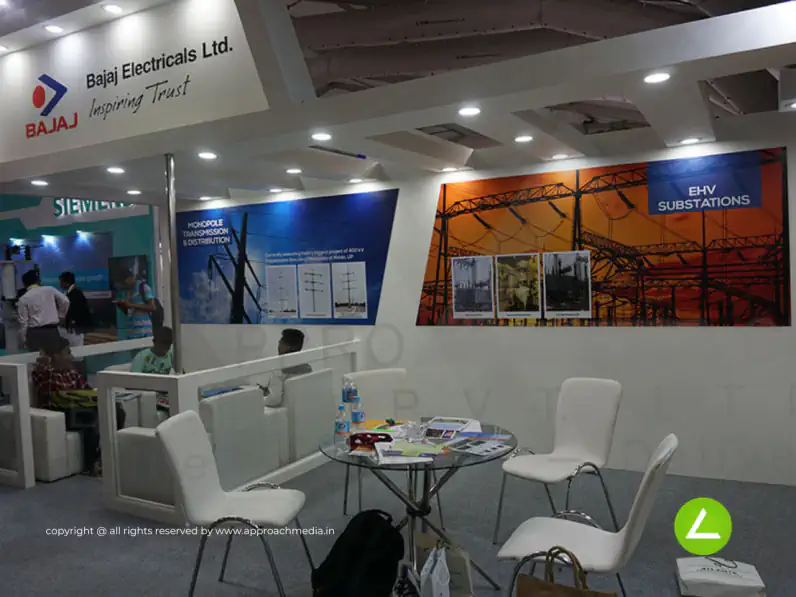 Electrical Products Exhibition Stall Design at Switch Global Expo 2016 Vadodara Bajaj — Bajaj Electricals 2016 — photo 3