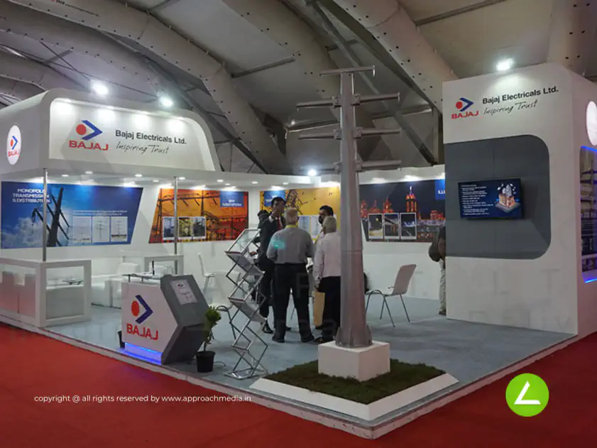 Electrical Products Exhibition Stall Design at Switch Global Expo 2016 Vadodara Bajaj — Bajaj Electricals 2016 — photo 4