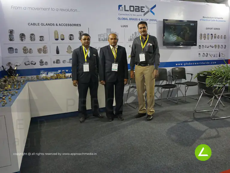 Brass & Alloy Exhibition Stall Design at Switch Global Expo 2016 Vadodara Globex — Globex 2016 — photo 3