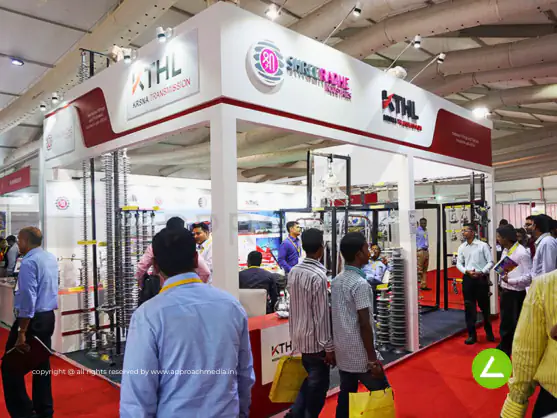 Power Transmission Exhibition Stall Design at Switch Global Expo 2016 Vadodara KTHL — KTHL Krsna Transmission 2016 — photo 2
