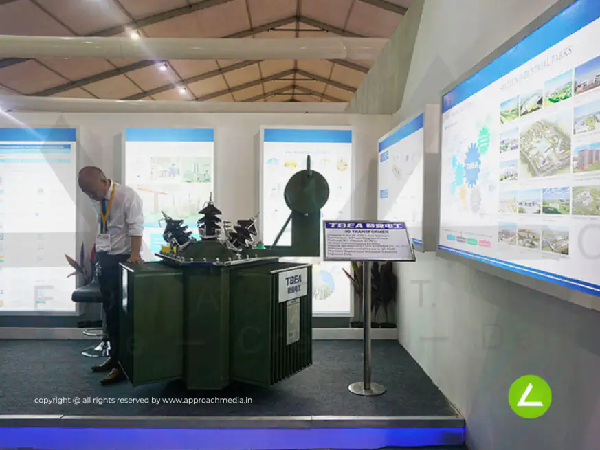 Transformer Exhibition Stall Design at Switch Global Expo 2016 Vadodara TBEA — TBEA 2016 — photo 2