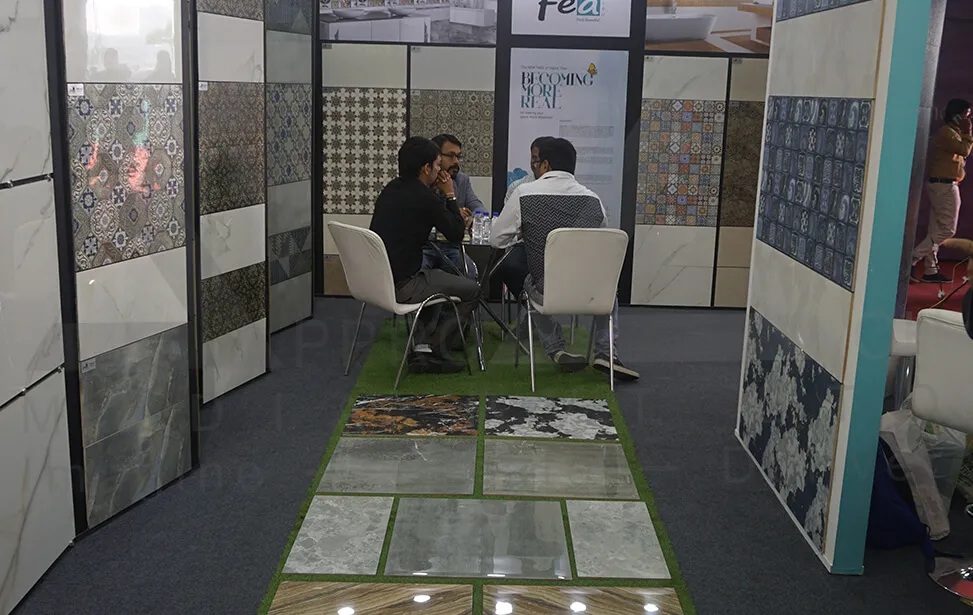 Wall & Floor Tile Exhibition Stall Design at Vibrant Ceramic Ahmedabad — Fea 2016 — photo 2
