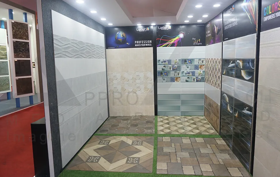Glazed Tile Exhibition Stall Design at Vibrant Ceramic Ahmedabad — Latish 2016 — photo 2