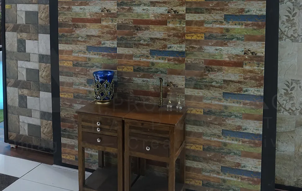 Ceramic Wall Tile Exhibition Stall Design at Vibrant Ceramics 2016 Ahmedabad — Lavish 2016 — photo 2