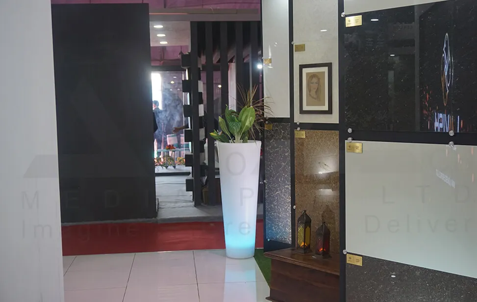 Ceramic Wall Tile Exhibition Stall Design at Vibrant Ceramics 2016 Ahmedabad — Lavish 2016 — photo 4