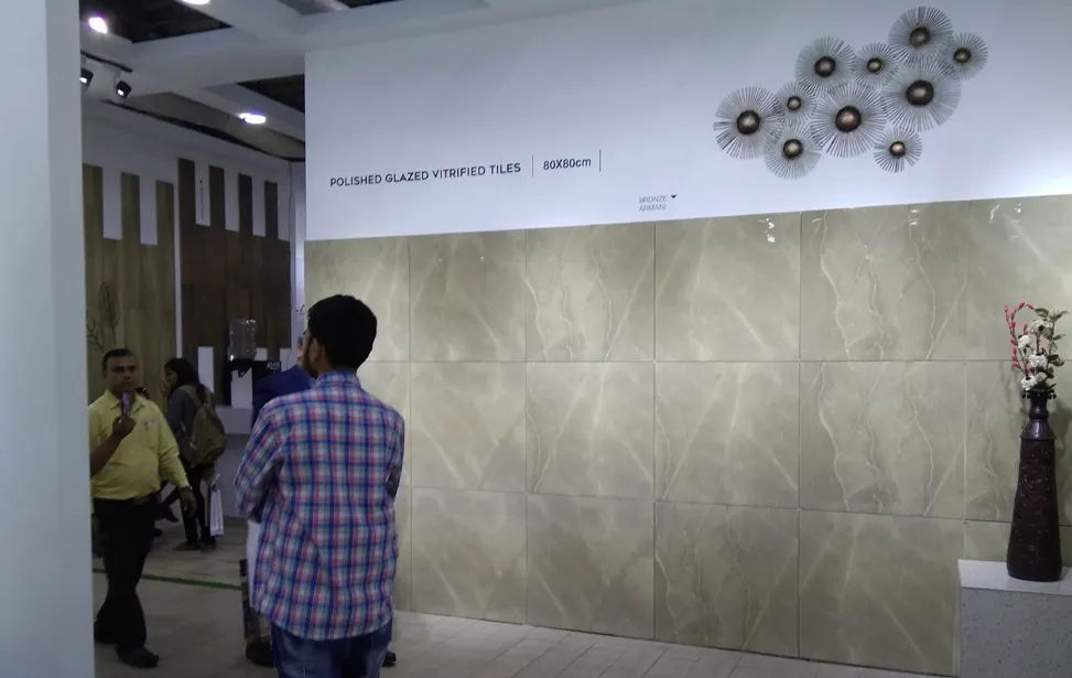 Wall Tile Showroom Exhibition Stall Design at Vibrant Ceramic 2017 Gandhinagar — Lavish 2019 — photo 4