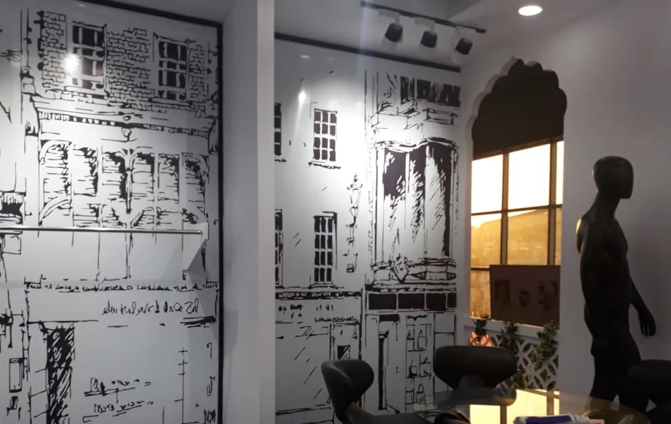 Textile Pavilion Exhibition Stall Design at Vibrant Gujarat 2019 Gandhinagar — Chiripal Group 2019 — photo 2