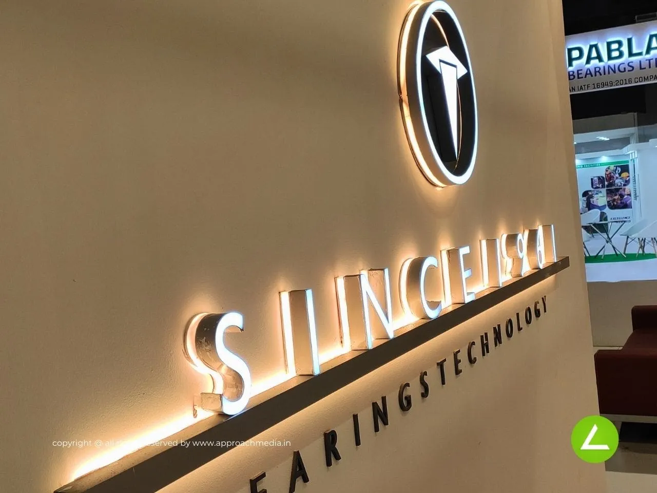 Bearings Exhibition Stall Design at Auto Expo Delhi — Texspin 2020 — photo 3