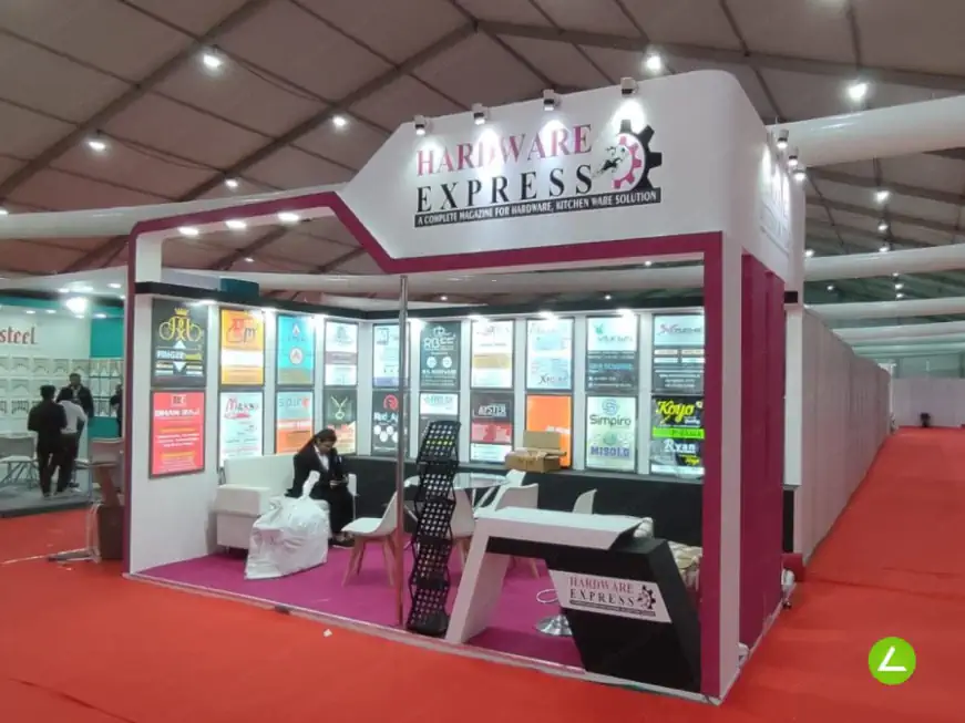 Architectural Hardware Exhibition Stall Design at Hardware Expo Rajkot — Hardware Express 2022 — photo 2