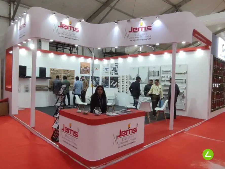 Hardware Fittings Exhibition Stall Design at Hardware Expo Rajkot — JEMS 2022 — photo 2