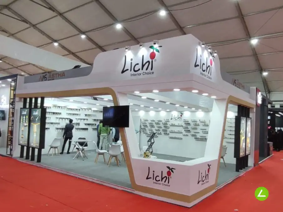 Kitchen & Bath Fittings Exhibition Stall Design at Hardware Expo Rajkot — Lichi 2022 — photo 2