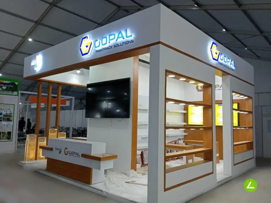 Snacks & Namkeen Exhibition Stall Design at Indus Food Expo Noida — Gopal 2022 — photo 2
