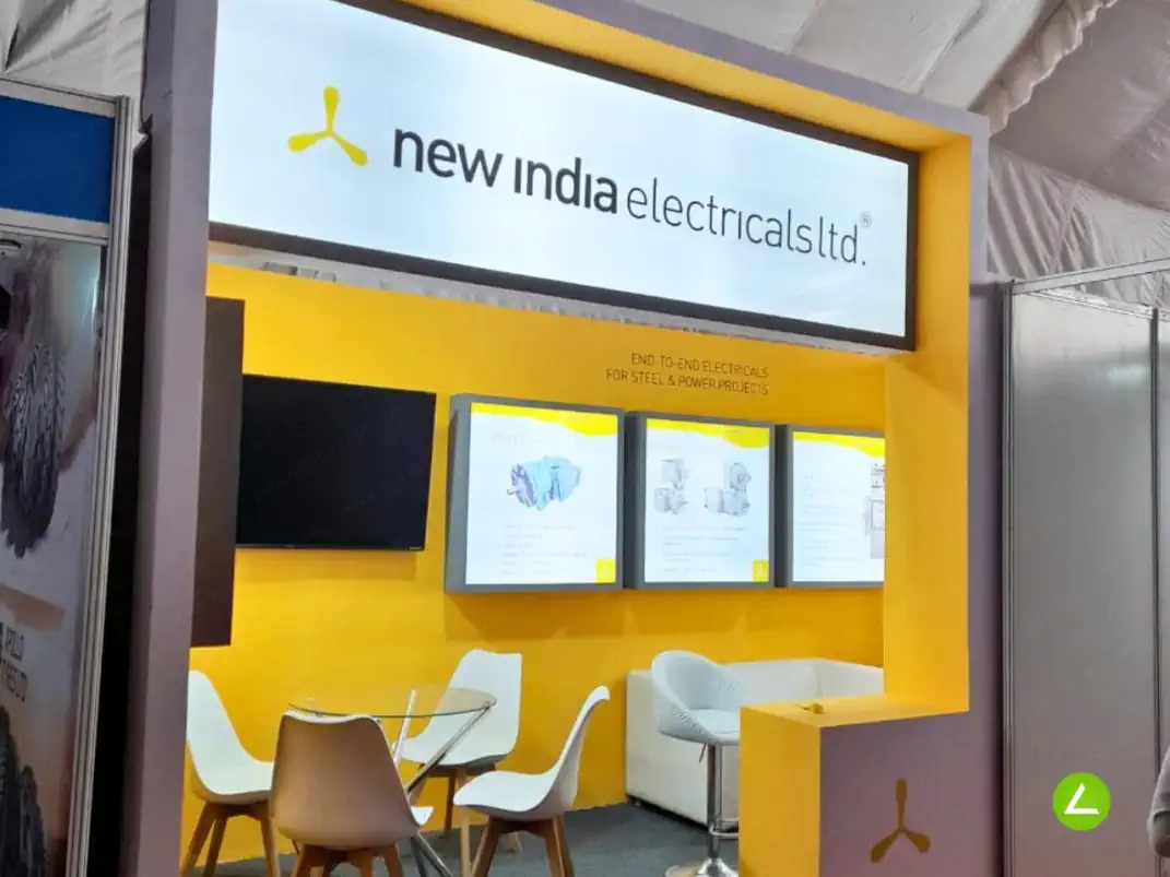 Electrical Equipment Exhibition Stall Design at Jalna Rotary Expo — New India Electricals 2022 — photo 2