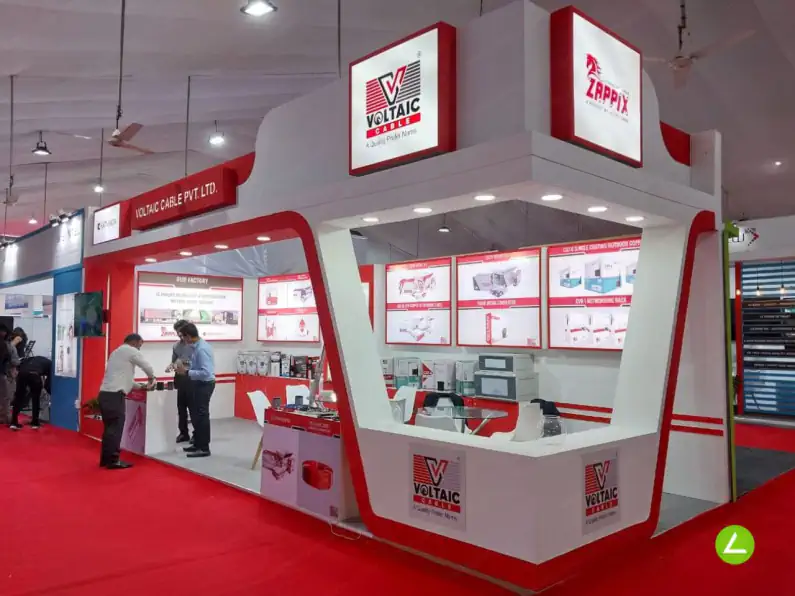 Cable Industry Exhibition Stall Design at SSSA Business Expo Rajkot — Voltaic Cable 2022 — photo 2