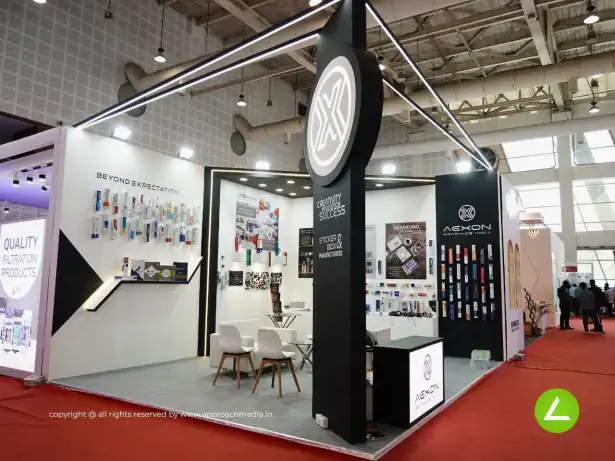Water Technology Exhibition Stall Design at WAPTAG Water Expo Gandhinagar — Aexon 2022 — photo 3