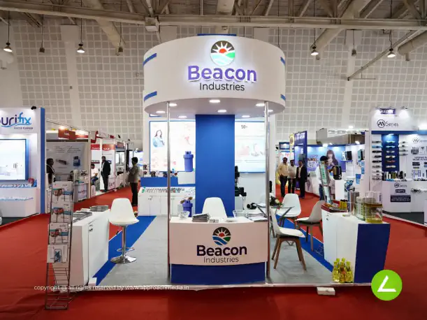 Water Purification Exhibition Stall Design at WAPTAG Water Expo Gandhinagar — Beacon Industries 2022 — photo 3