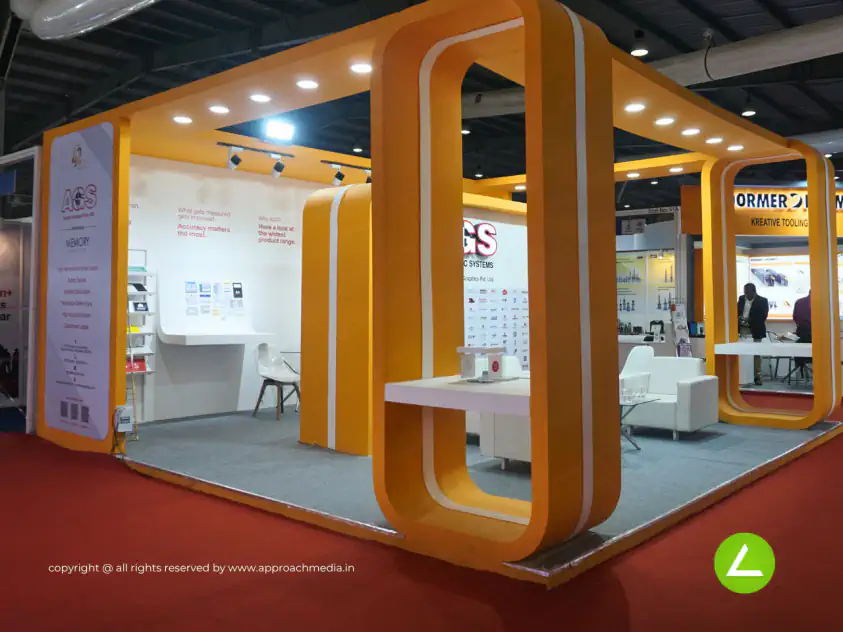 CNC Machine Exhibition Stall Design at ENGIMACH 2023 Gandhinagar — AGS 2023 — photo 2