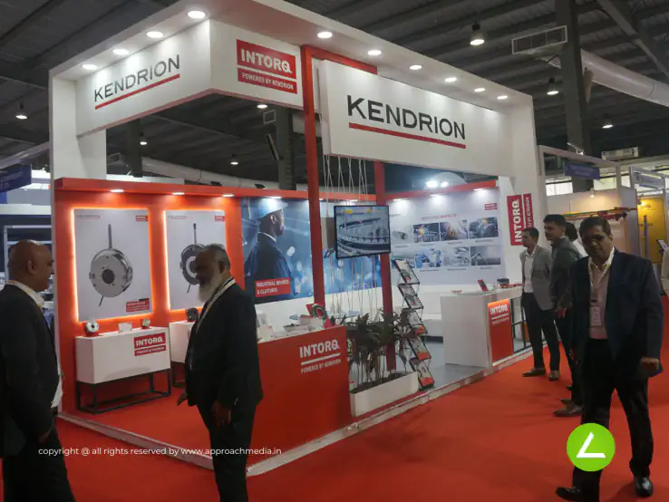 Electromagnetic Components Exhibition Stall Design at ENGIMACH 2023 Gandhinagar — Kendrion 2023 — photo 4