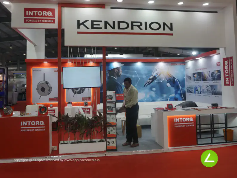Electromagnetic Components Exhibition Stall Design at ENGIMACH 2023 Gandhinagar — Kendrion 2023 — photo 2