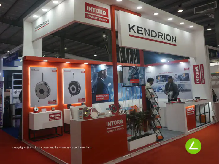 Electromagnetic Components Exhibition Stall Design at ENGIMACH 2023 Gandhinagar — Kendrion 2023 — photo 3