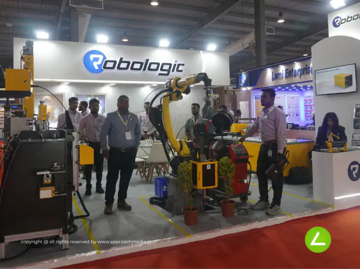 Industrial Robotics Exhibition Stall Design at ENGIMACH 2023 Gandhinagar — Robologic 2023 — photo 4