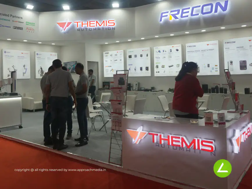 Automation Technology Exhibition Stall Design at ENGIMACH 2023 Gandhinagar — Themis Automation 2023 — photo 2