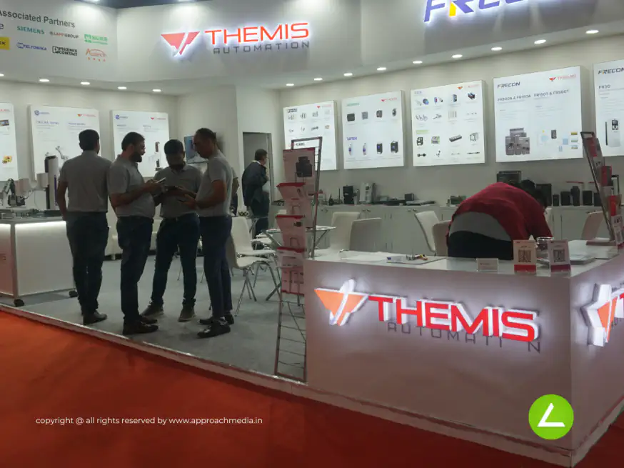 Automation Technology Exhibition Stall Design at ENGIMACH 2023 Gandhinagar — Themis Automation 2023 — photo 3