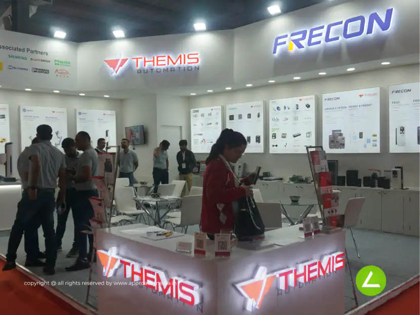 Automation Technology Exhibition Stall Design at ENGIMACH 2023 Gandhinagar — Themis Automation 2023 — photo 4