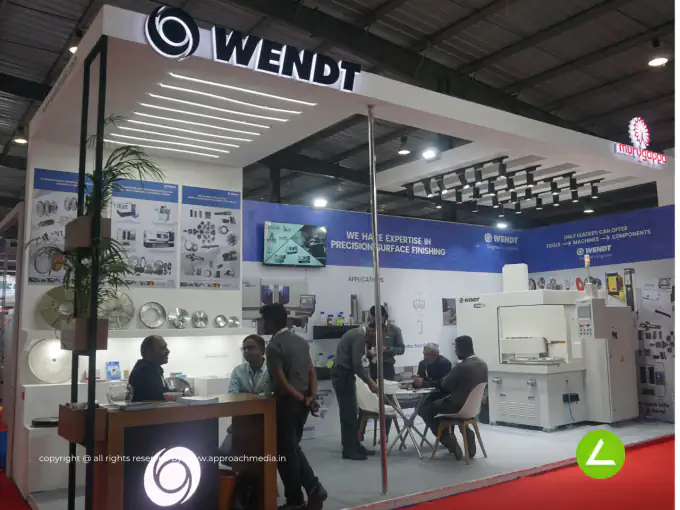 Grinding & Abrasives Exhibition Stall Design at ENGIMACH 2023 Gandhinagar — Wendt 2023 — photo 3