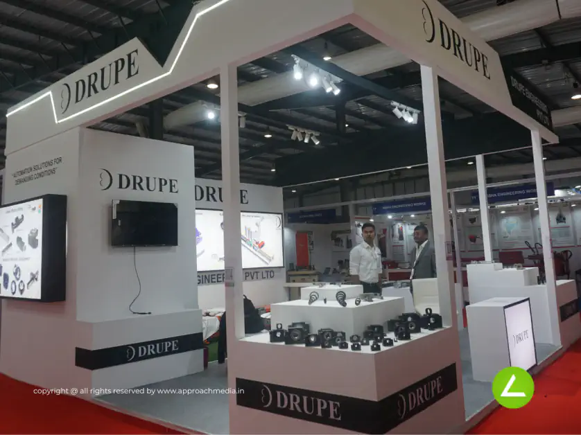 Process Automation Exhibition Stall Design at ENGIMACH 2023 Gandhinagar — Drupe 2023 — photo 2