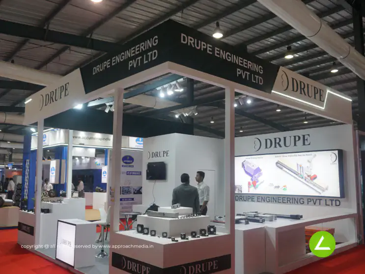 Process Automation Exhibition Stall Design at ENGIMACH 2023 Gandhinagar — Drupe 2023 — photo 3